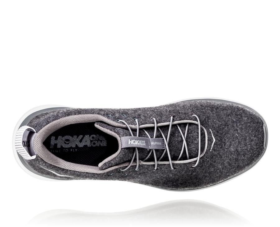 Chaussure Running Hoka One One Hupana Flow Wool Homme - Grise - PIO-825670